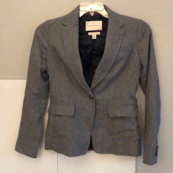 Banana Republic wool blend blazer - Picture 1 of 4